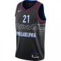 Men's Philadelphia 76ers Joel Embiid #21 Nike Black 2020/21 Swingman Player Jersey – City Edition Men's Philadelphia 76ers Joel Embiid #21 Nike Black 2020/21 Swingman Player Jersey – City Edition