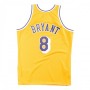Men's Los Angeles Lakers Kobe Bryant #8 Throwback Yellow 1996-97 Hardwood Classics Jersey Men's Los Angeles Lakers Kobe Bryant #8 Throwback Yellow 1996-97 Hardwood Classics Jersey