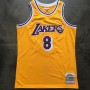 Men's Los Angeles Lakers Kobe Bryant #8 Throwback Yellow 1996-97 Hardwood Classics Jersey Men's Los Angeles Lakers Kobe Bryant #8 Throwback Yellow 1996-97 Hardwood Classics Jersey