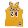 Men's Los Angeles Lakers Kobe Bryant #24 Throwback Yellow 2007-08 Hardwood Classics Jersey Men's Los Angeles Lakers Kobe Bryant #24 Throwback Yellow 2007-08 Hardwood Classics Jersey
