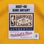 Men's Los Angeles Lakers Kobe Bryant #24 Throwback Yellow 2007-08 Hardwood Classics Jersey Men's Los Angeles Lakers Kobe Bryant #24 Throwback Yellow 2007-08 Hardwood Classics Jersey