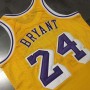Men's Los Angeles Lakers Kobe Bryant #24 Throwback Yellow 2007-08 Hardwood Classics Jersey Men's Los Angeles Lakers Kobe Bryant #24 Throwback Yellow 2007-08 Hardwood Classics Jersey