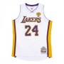 Men's Los Angeles Lakers Kobe Bryant #24 Throwback White 2009-10 Hardwood Classics Jersey Men's Los Angeles Lakers Kobe Bryant #24 Throwback White 2009-10 Hardwood Classics Jersey