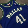 Men's Dallas Mavericks Dirk Nowitzki #41 Throwback Blue 1998-99 Hardwood Classics Jersey Men's Dallas Mavericks Dirk Nowitzki #41 Throwback Blue 1998-99 Hardwood Classics Jersey
