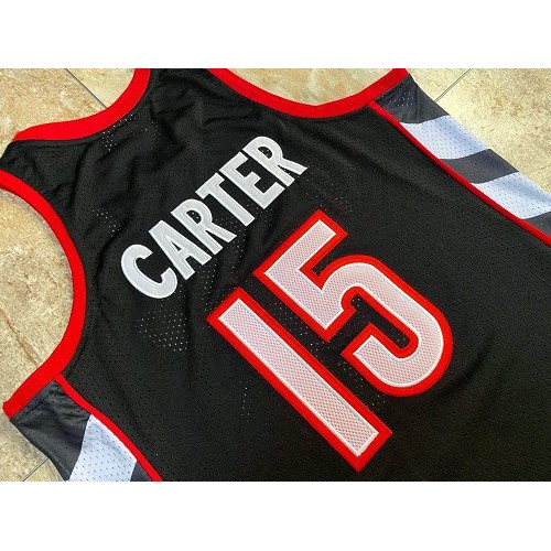 Men's Toronto Raptors Vince Carter #15 Throwback Purple 99-00 Hardwood Classics Jersey