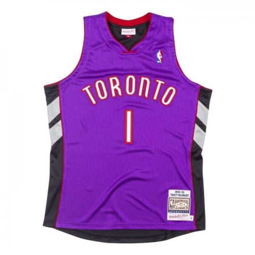 Men's Toronto Raptors Tracy McGrady #1 Throwback Purple 99-00 Hardwood Classics Jersey Men's Toronto Raptors Tracy McGrady #1 Throwback Purple 99-00 Hardwood Classics Jersey