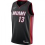 Men's Miami Heat Bam Adebayo #13 Nike Black 2020/21 Swingman Jersey – Icon Edition Men's Miami Heat Bam Adebayo #13 Nike Black 2020/21 Swingman Jersey – Icon Edition