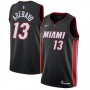 Men's Miami Heat Bam Adebayo #13 Nike Black 2020/21 Swingman Jersey – Icon Edition Men's Miami Heat Bam Adebayo #13 Nike Black 2020/21 Swingman Jersey – Icon Edition