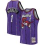 Men's Toronto Raptors Tracy McGrady #1 Throwback Purple 98-99 Hardwood Classics Jersey Men's Toronto Raptors Tracy McGrady #1 Throwback Purple 98-99 Hardwood Classics Jersey