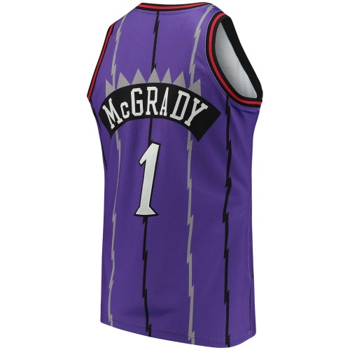 Men's Toronto Raptors Tracy McGrady #1 Throwback Purple 98-99 Hardwood Classics Jersey Men's Toronto Raptors Tracy McGrady #1 Throwback Purple 98-99 Hardwood Classics Jersey