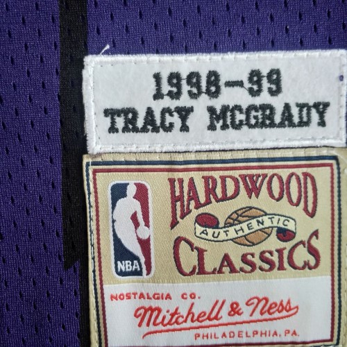 Men's Toronto Raptors Tracy McGrady #1 Throwback Purple 98-99 Hardwood Classics Jersey Men's Toronto Raptors Tracy McGrady #1 Throwback Purple 98-99 Hardwood Classics Jersey