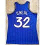 Men's Orlando Magic Shaquille O'Neal #32 Throwback Blue 94-95 Hardwood Classics Jersey Men's Orlando Magic Shaquille O'Neal #32 Throwback Blue 94-95 Hardwood Classics Jersey