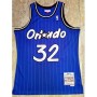 Men's Orlando Magic Shaquille O'Neal #32 Throwback Blue 94-95 Hardwood Classics Jersey Men's Orlando Magic Shaquille O'Neal #32 Throwback Blue 94-95 Hardwood Classics Jersey