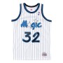Men's Orlando Magic Shaquille O'Neal #32 Throwback White 93-94 Hardwood Classics Jersey