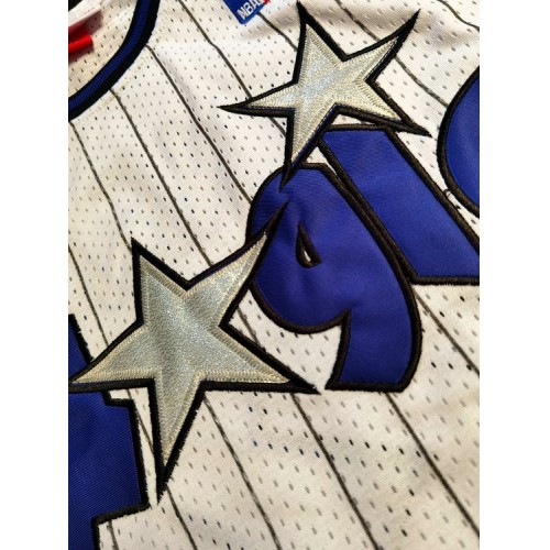 Men's Orlando Magic Shaquille O'Neal #32 Throwback White 93-94 Hardwood Classics Jersey