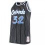 Men's Orlando Magic Shaquille O'Neal #32 Throwback Black 94-95 Hardwood Classics Jersey Men's Orlando Magic Shaquille O'Neal #32 Throwback Black 94-95 Hardwood Classics Jersey
