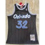 Men's Orlando Magic Shaquille O'Neal #32 Throwback Black 94-95 Hardwood Classics Jersey Men's Orlando Magic Shaquille O'Neal #32 Throwback Black 94-95 Hardwood Classics Jersey