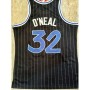Men's Orlando Magic Shaquille O'Neal #32 Throwback Black 94-95 Hardwood Classics Jersey Men's Orlando Magic Shaquille O'Neal #32 Throwback Black 94-95 Hardwood Classics Jersey