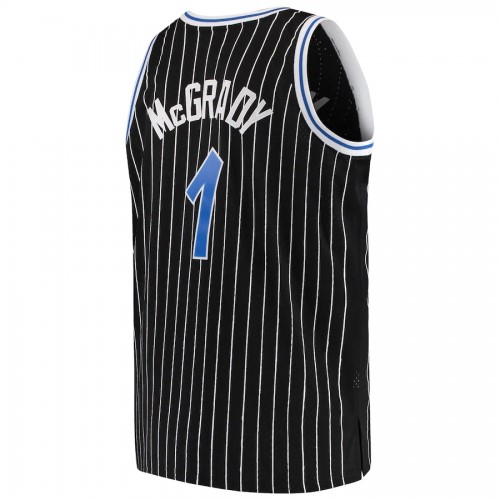 Men's Orlando Magic Tracy McGrady #1 Throwback Black 03-04 Hardwood Classics Jersey Men's Orlando Magic Tracy McGrady #1 Throwback Black 03-04 Hardwood Classics Jersey