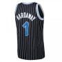 Men's Orlando Magic Anfernee Hardaway #1 Throwback Black 94-95 Hardwood Classics Jersey