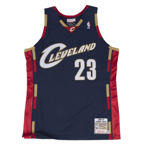 Men's Cleveland Cavaliers LeBron James #23 Throwback Navy 2008-09 Hardwood Classics Jersey Men's Cleveland Cavaliers LeBron James #23 Throwback Navy 2008-09 Hardwood Classics Jersey