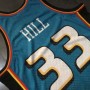 Men's Detroit Pistons Grant Hill #33 Throwback Blue 98-99 Hardwood Classics Swingman Jersey