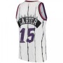 Men's Toronto Raptors Vince Carter #15 White 1998-99 Hardwood Classics Swingman Jersey Men's Toronto Raptors Vince Carter #15 White 1998-99 Hardwood Classics Swingman Jersey