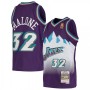 Men's Utah Jazz Karl Malone #32 Throwback Purple 91-92 Hardwood Classics Jersey Men's Utah Jazz Karl Malone #32 Throwback Purple 91-92 Hardwood Classics Jersey