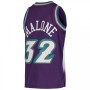 Men's Utah Jazz Karl Malone #32 Throwback Purple 91-92 Hardwood Classics Jersey Men's Utah Jazz Karl Malone #32 Throwback Purple 91-92 Hardwood Classics Jersey