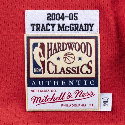 Men's Houston Rockets Tracy McGrady #1 Throwback Red 04-05 Hardwood Classics Swingman Jersey Men's Houston Rockets Tracy McGrady #1 Throwback Red 04-05 Hardwood Classics Swingman Jersey