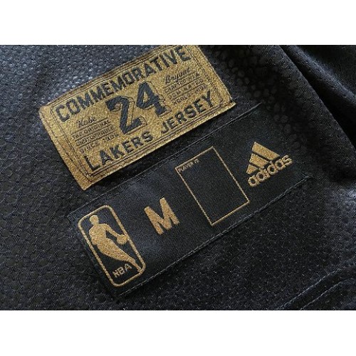 Men's Los Angeles Lakers Kobe Bryant #24 Black Commemorative Career Achievement Jersey Men's Los Angeles Lakers Kobe Bryant #24 Black Commemorative Career Achievement Jersey