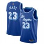 Men's Los Angeles Lakers LeBron James #23 Nike Blue 20/21 Swingman Jersey - Classic Edition Men's Los Angeles Lakers LeBron James #23 Nike Blue 20/21 Swingman Jersey - Classic Edition
