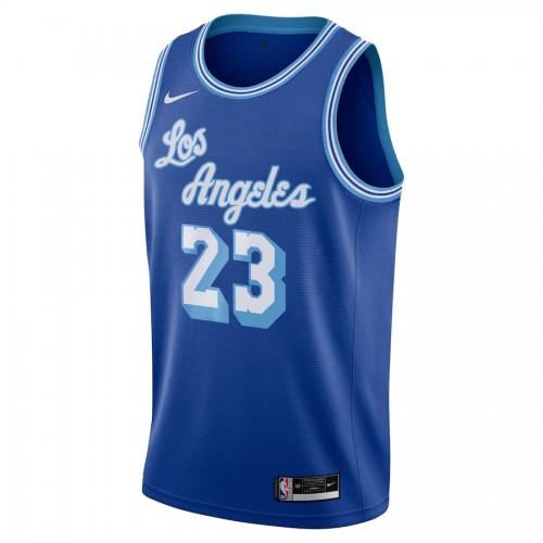 Men's Los Angeles Lakers LeBron James #23 Nike Blue 20/21 Swingman Jersey - Classic Edition Men's Los Angeles Lakers LeBron James #23 Nike Blue 20/21 Swingman Jersey - Classic Edition