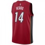 Men's Miami Heat Tyler Herro #14 Jordan Red 20/21 Swingman Player Jersey - Statement Edition Men's Miami Heat Tyler Herro #14 Jordan Red 20/21 Swingman Player Jersey - Statement Edition