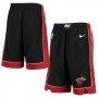 Men's Miami Heat Nike Black 2020/21 Swingman Shorts - Icon Edition Men's Miami Heat Nike Black 2020/21 Swingman Shorts - Icon Edition