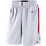 Men's LA Clippers Nike White/Red 202021 Performance Swingman Shorts - Association Edition Men's LA Clippers Nike White/Red 202021 Performance Swingman Shorts - Association Edition