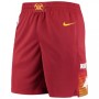 Men's Denver Nuggets Nike Red 2020/21 Swingman Shorts - City Edition Men's Denver Nuggets Nike Red 2020/21 Swingman Shorts - City Edition