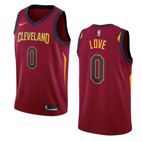 Men's Cleveland Cavaliers Kevin Love #0 Nike Wine Swingman NBA Jersey - Icon Edition Men's Cleveland Cavaliers Kevin Love #0 Nike Wine Swingman NBA Jersey - Icon Edition