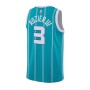 Men's Charlotte Hornets Terry Rozier #3 Jordan Blue Swingman NBA Jersey - Association Edition Men's Charlotte Hornets Terry Rozier #3 Jordan Blue Swingman NBA Jersey - Association Edition