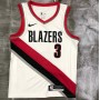 Men's Portland Trail Blazers C.J McCollum #3 Nike White Swingman NBA Jersey - Association Edition Men's Portland Trail Blazers C.J McCollum #3 Nike White Swingman NBA Jersey - Association Edition