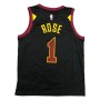 Men's Cleveland Cavaliers Derrick Rose #1 Jordan Black Swingman Jersey - Statement Edition Men's Cleveland Cavaliers Derrick Rose #1 Jordan Black Swingman Jersey - Statement Edition