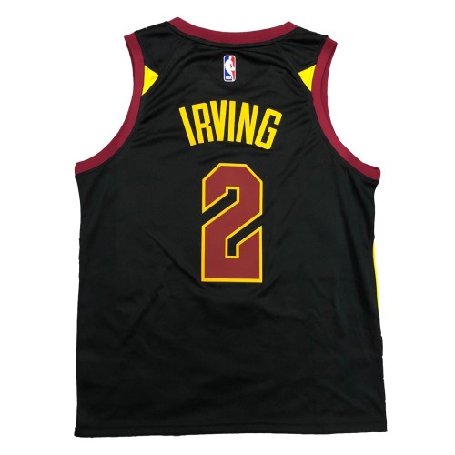 Men's Cleveland Cavaliers Kyrie Irving #2 Jordan Black Swingman Jersey - Statement Edition Men's Cleveland Cavaliers Kyrie Irving #2 Jordan Black Swingman Jersey - Statement Edition