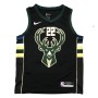 Men's Milwaukee Bucks Khris Middleton #22 Nike Black Swingman Jersey - Statement Edition Men's Milwaukee Bucks Khris Middleton #22 Nike Black Swingman Jersey - Statement Edition