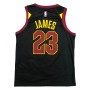 Men's Cleveland Cavaliers Lebron James #23 Jordan Black Swingman Jersey - Statement Edition Men's Cleveland Cavaliers Lebron James #23 Jordan Black Swingman Jersey - Statement Edition