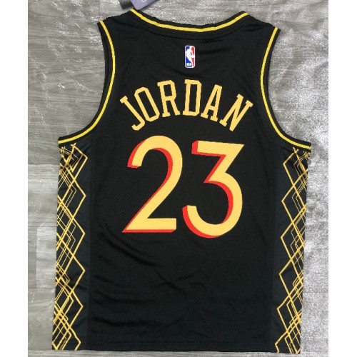 Men's Chicago Bulls Michael Jordan #23 Nike Black 2020/21 Swingman Jersey - City Edition Men's Chicago Bulls Michael Jordan #23 Nike Black 2020/21 Swingman Jersey - City Edition