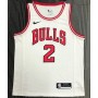 Men's Chicago Bulls Lonzo Ball #2 Nike White Swingman Jersey - Association Edition Men's Chicago Bulls Lonzo Ball #2 Nike White Swingman Jersey - Association Edition