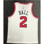 Men's Chicago Bulls Lonzo Ball #2 Nike White Swingman Jersey - Association Edition Men's Chicago Bulls Lonzo Ball #2 Nike White Swingman Jersey - Association Edition