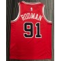 Men's Chicago Bulls Dennis Rodman #91 Nike Red Swingman Jersey - Icon Edition Men's Chicago Bulls Dennis Rodman #91 Nike Red Swingman Jersey - Icon Edition