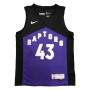 Men's Toronto Raptors Pascal Siakam #43 Nike Black&Purple 2021 Swingman NBA Jersey - Earned Edition Men's Toronto Raptors Pascal Siakam #43 Nike Black&Purple 2021 Swingman NBA Jersey - Earned Edition
