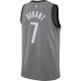 Men's Brooklyn Nets Kevin Durant #7 Jordan Gray 2020/21 Swingman Jersey - Statement Edition Men's Brooklyn Nets Kevin Durant #7 Jordan Gray 2020/21 Swingman Jersey - Statement Edition